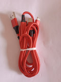 câble recharge téléphone "C" + clé USB rouge