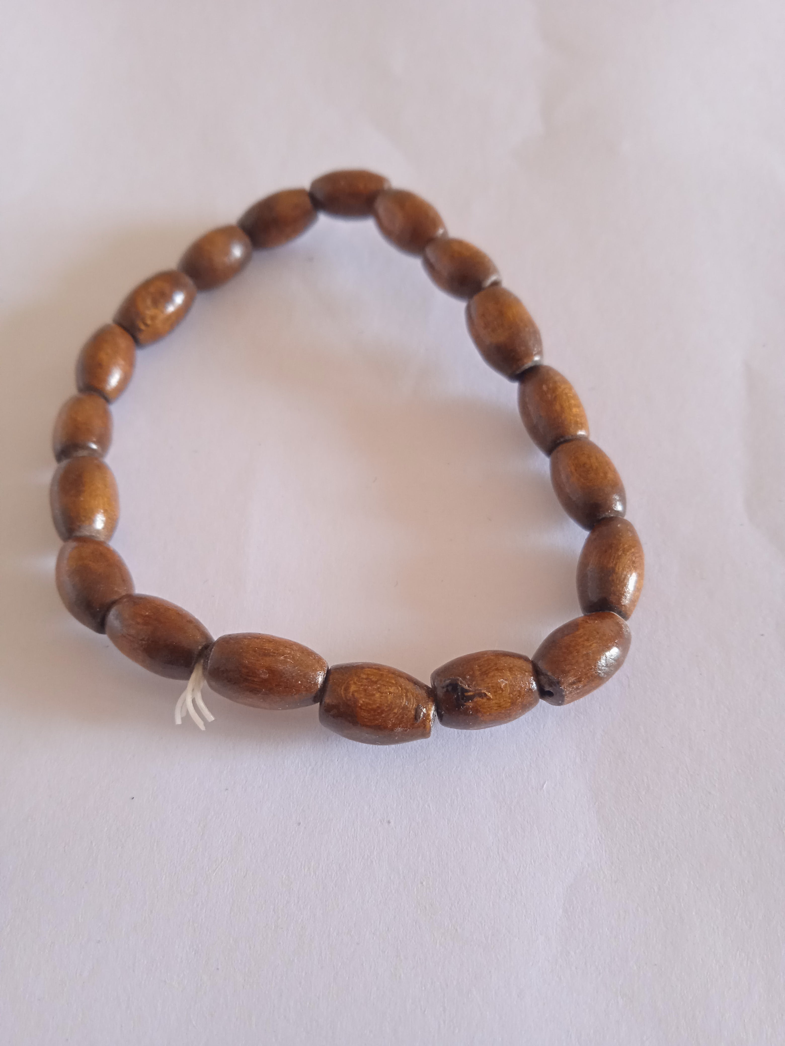 bracelet femme marron bois en grain de café