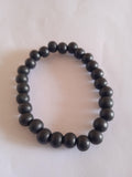 bracelet couleur noir en bois