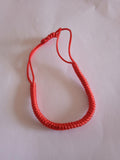 bracelet ajustable rouge mixte