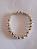 bracelet femme brillant acier