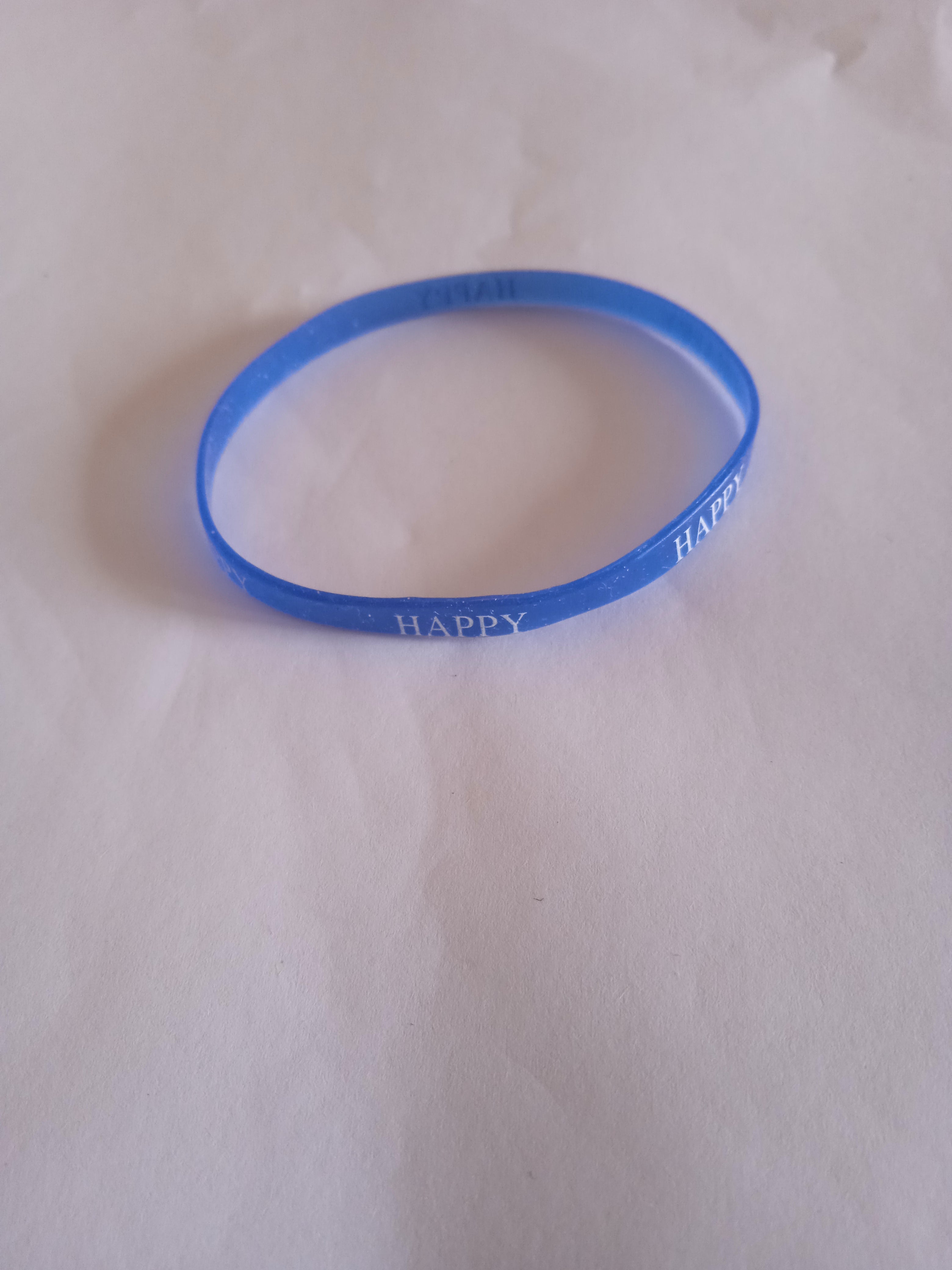 bracelet happy mixte enfant bleu foncé