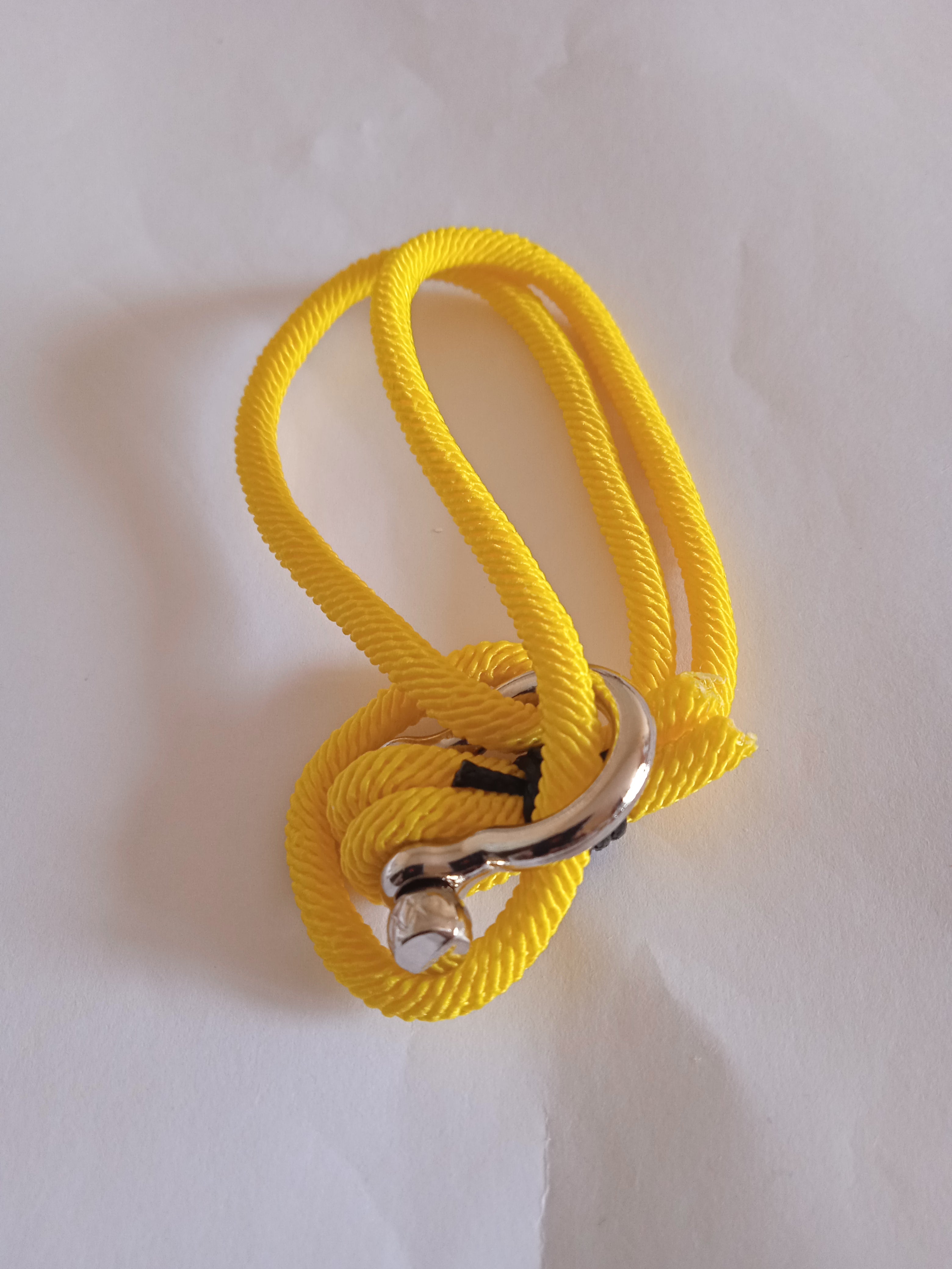 bracelet mixte jaune acier pirate