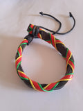 bracelet mixte jamaïcain cuir