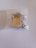l'ensemble chaine femme pierre jaune acier