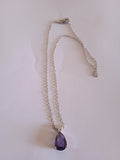 l'ensemble chaine femme violet acier