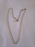 chaine fine femme acier simple
