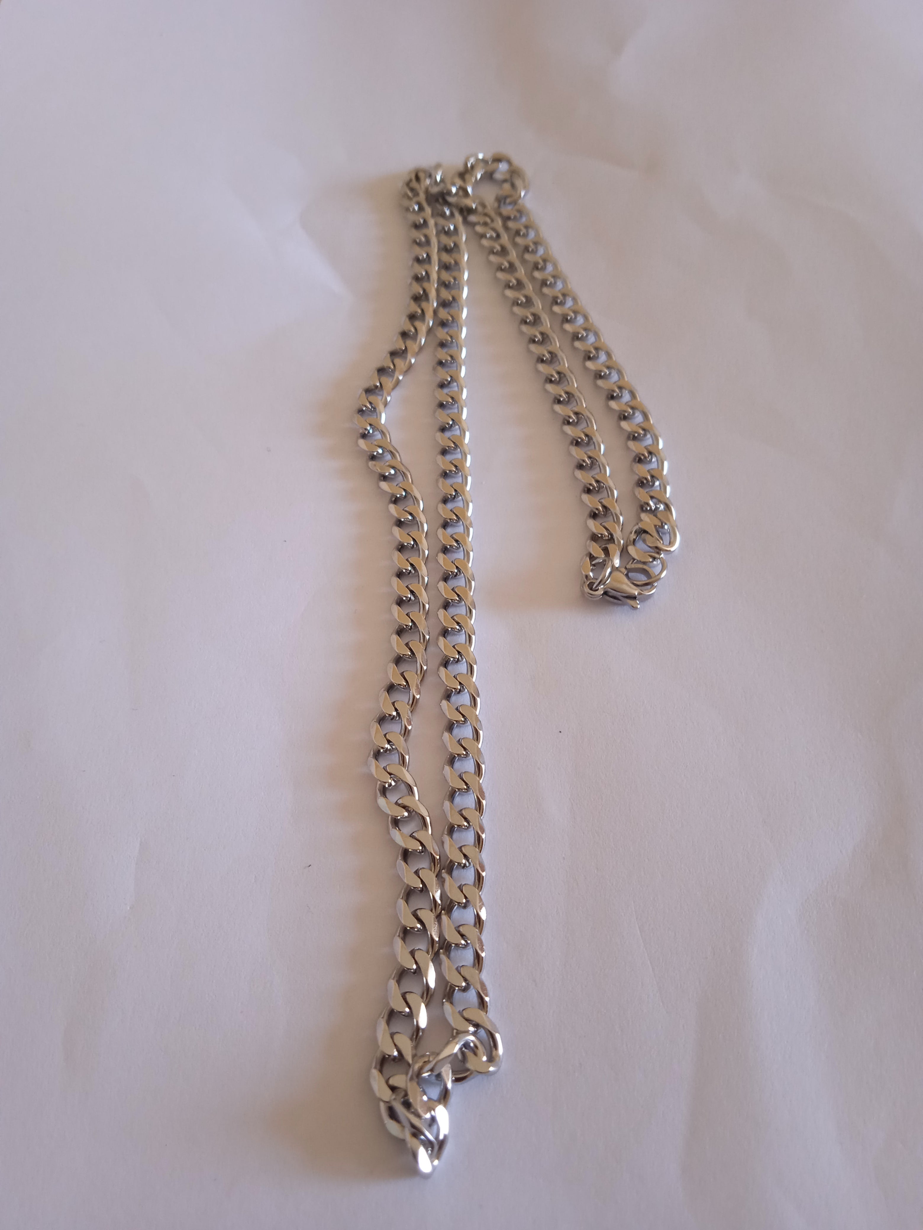 chaine acier pour homme