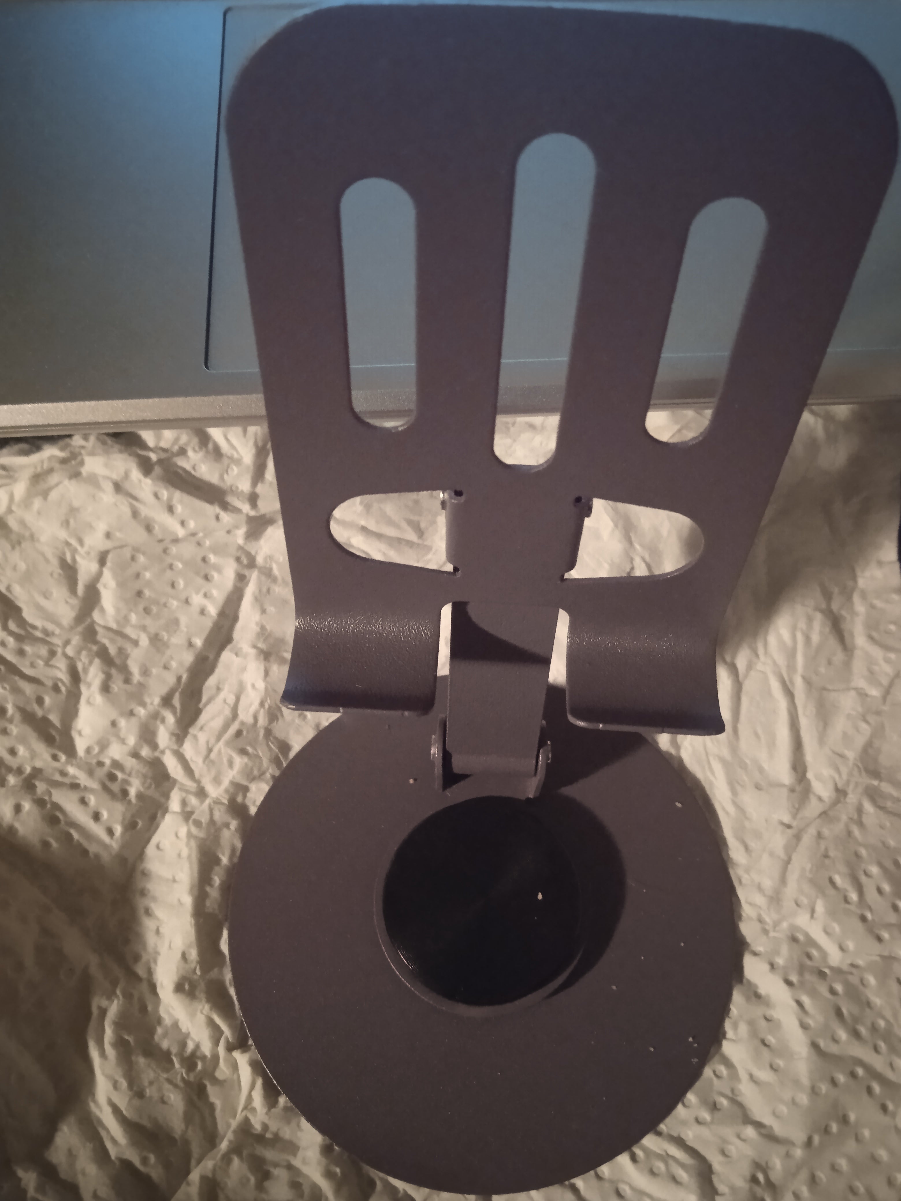supports pour téléphone portable bureau violet cuir