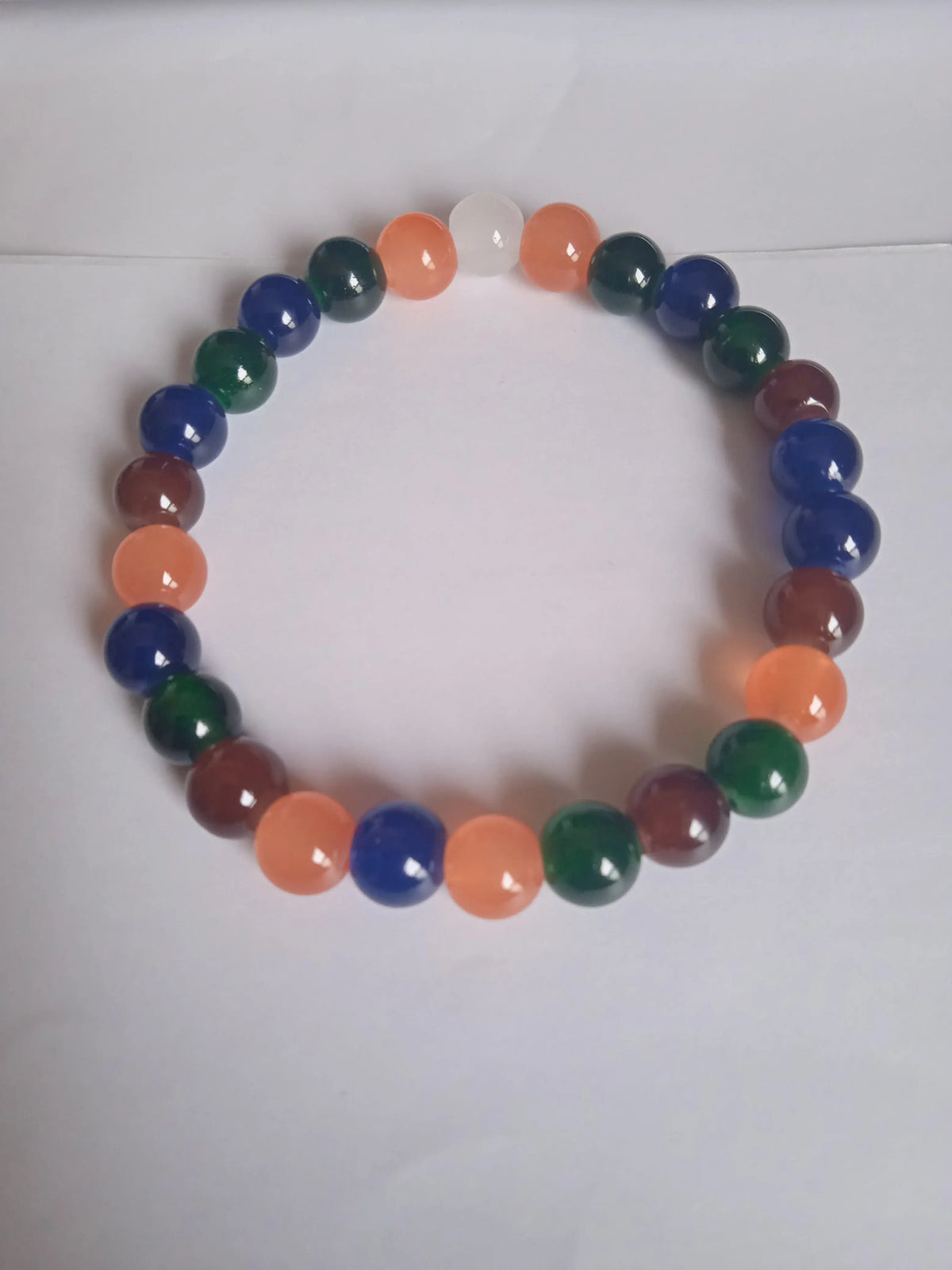 Bracelet Œil de Tigre Multicolore Protection – Vision Chromatique & Gardien Arc-en-Ciel du Tigre
